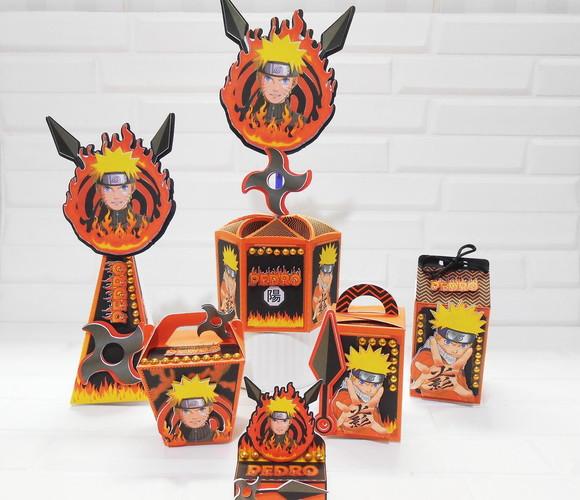 Kit 40 Peças Lembracinhas - Naruto
