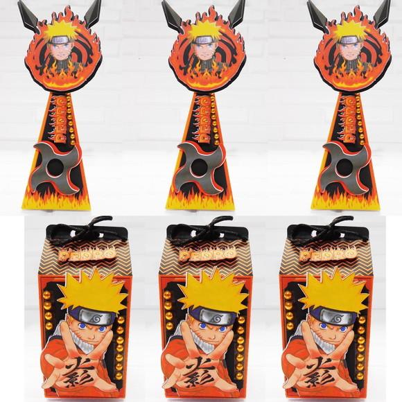 Kit 40 Peças Lembracinhas - Naruto