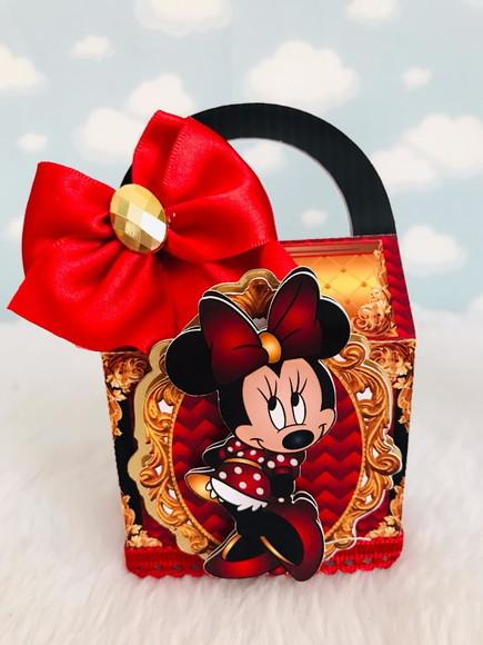 Kit 40 Peças Lembracinhas - Minnie Vermelha