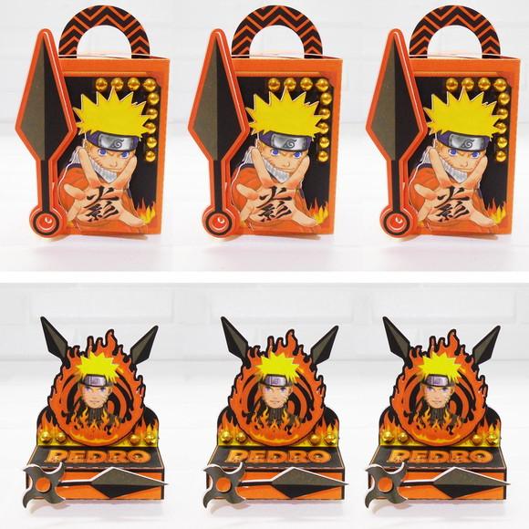 Kit 40 Peças Lembracinhas - Naruto