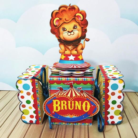 Kit 40 peças lembrancinha - Circo + Brinde