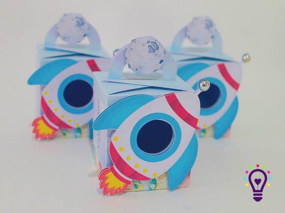Kit 40 unidades Lembrancinhas - Astronauta