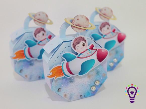 Kit 40 unidades Lembrancinhas - Astronauta