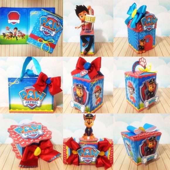Kit 40 Peças Lembrancinhas - Patrulha Canina