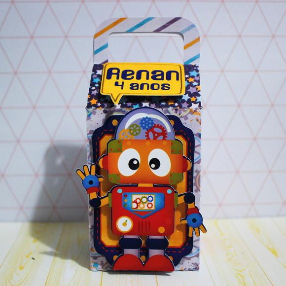 Kit 40 Peças Lembrancinhas - Robôs