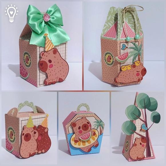 Kit 40 Unidades - Capivara