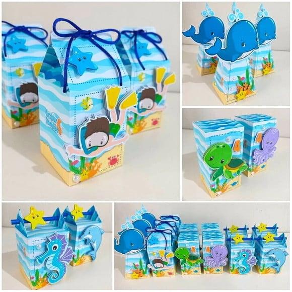 Kit 40 Unidades - Fundo do Mar Menino