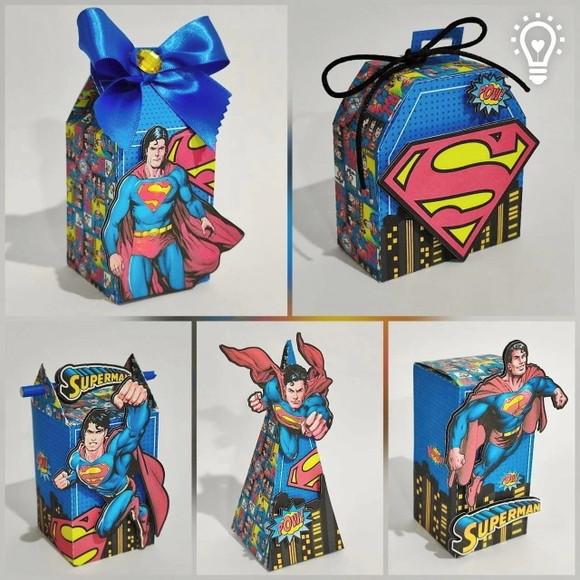 Kit festa 40 Unidades - Superman / Super Homem
