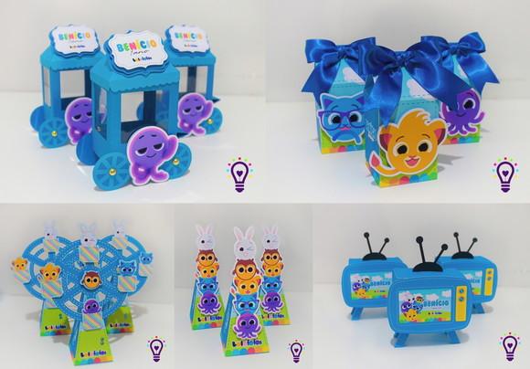 Kit 50 Peças Lembrancinhas - Bolofofos