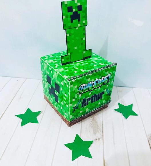 Kit 70 Peças Lembrancinhas - Minecraft