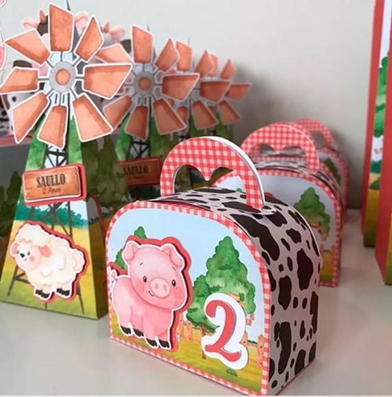 Kit de 40 Peças - Fazendinha