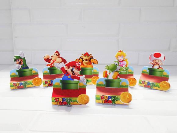 Kit de 40 Peças - Super Mario Bros