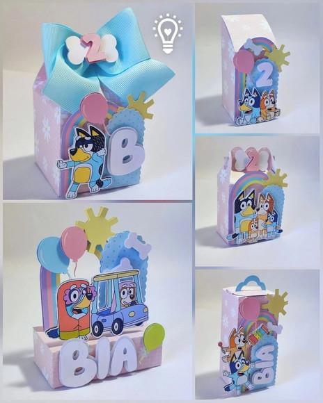 Kit Festa 40 Unidades - Bluey Menina