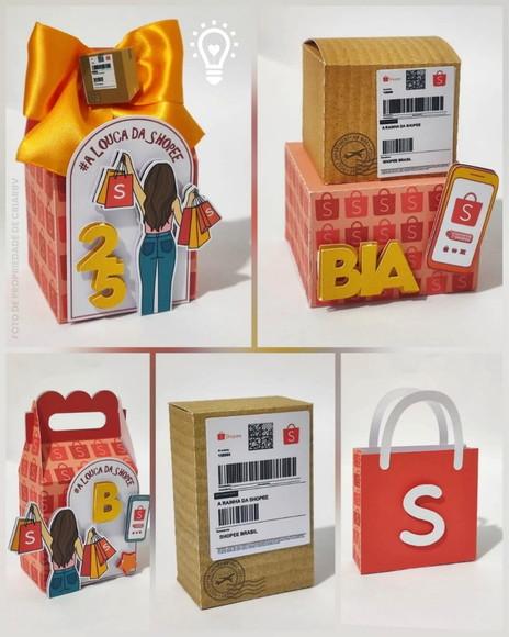 Kit Festa 40 Unidades-rainha da Shopee
