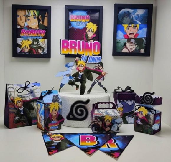 Kit Festa Um Só Bolinho - Boruto