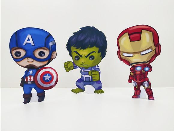 Kit Só Um Bolinho - Vingadores Baby