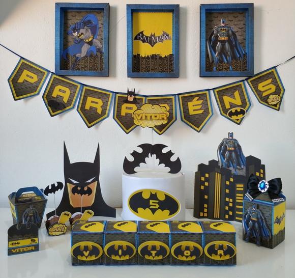 Kit Um Só Bolinho - Batman