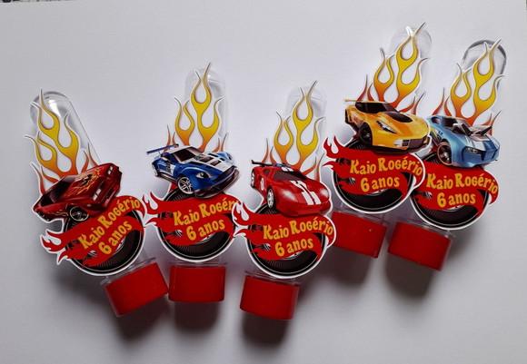 Tubete Personalizados - Hot Wheels