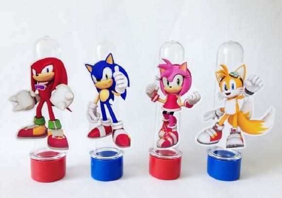 Tubetes Personalizados - Sonic