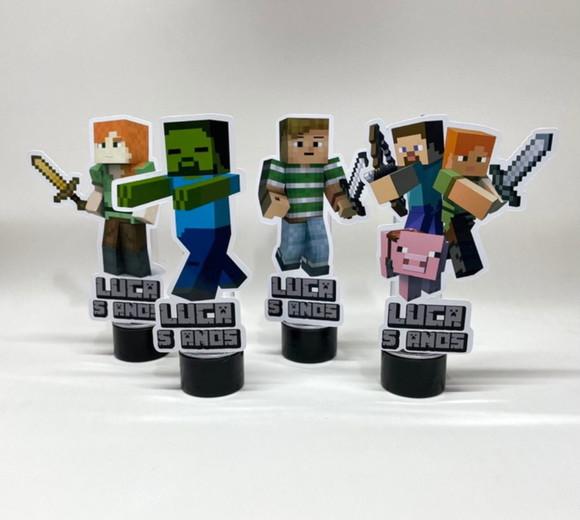 Tubetes Personalizados - Minecraft
