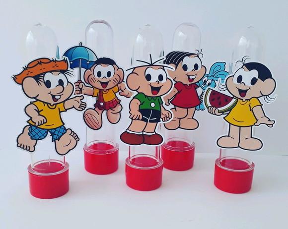 Tubetes Pesnalizados - Turma da Monica