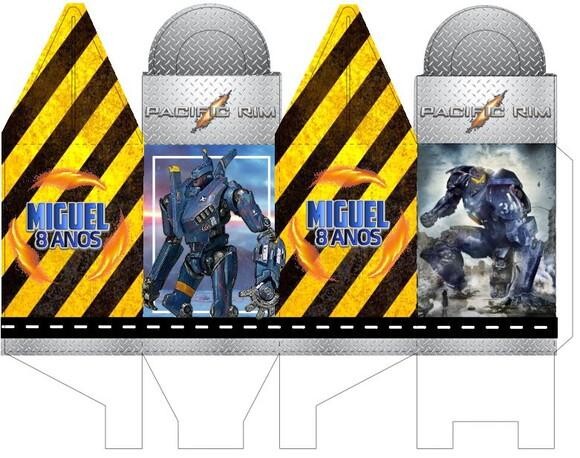 Kit festa 20 unidades - Pacific Rim - Circulo de Fogo