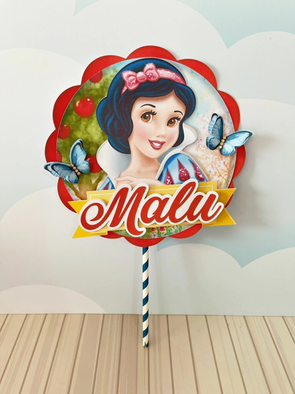 Kit De Lembrancinhas Branca de Neve - Só um bolinho