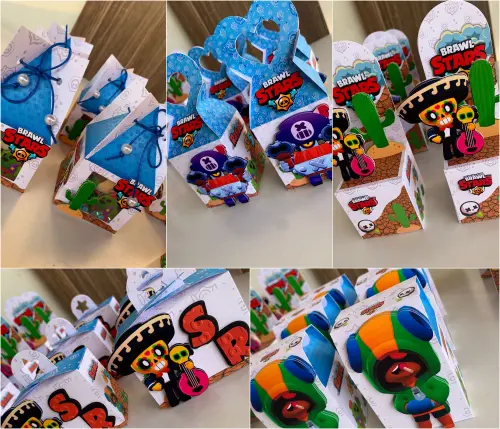 Kit Festa 40 unidades - Brawl Stars