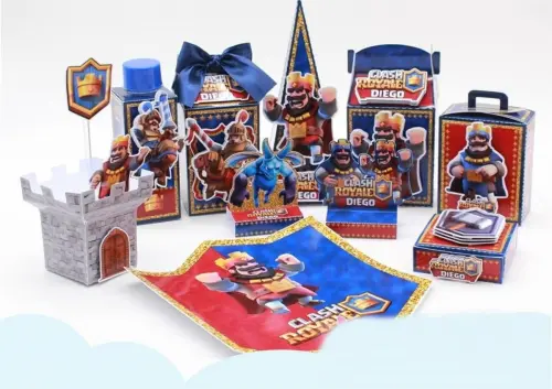 kit Festa 40 unidades - Clash Royale