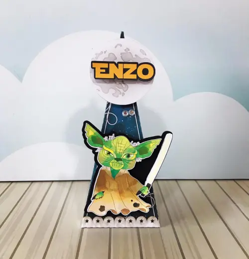 Kit 40 Peças - Star Wars Cute + Brinde