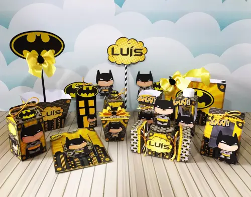 Kit Festa 40 unidades - Batman Cute