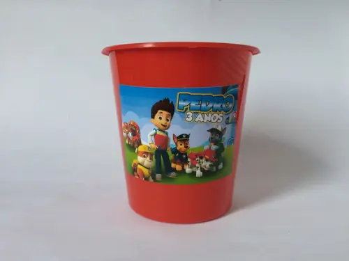 Balde de Pipoca 1l - Patrulha Canina