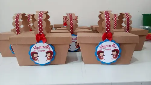 Centro de Mesa - Chapeuzinho Vermelho
