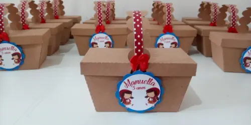 Centro de Mesa - Chapeuzinho Vermelho
