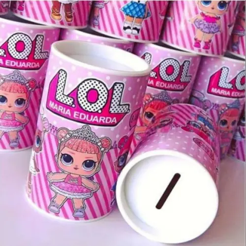 Cofrinhos Personalizados - Lol