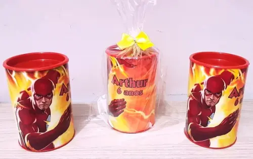 Cofrinhos Personalizados Flash - 30 Unidades