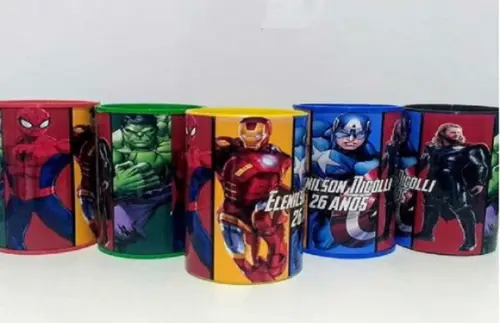 Cofrinhos Personalizados - Vingadores