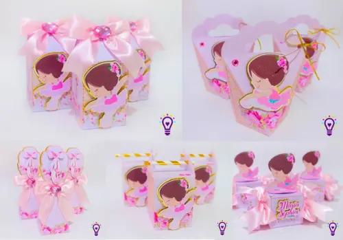 Kit 40 Peças - Bailarina