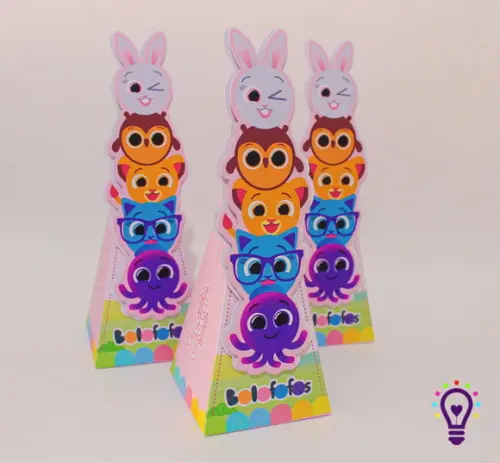 Kit 40 Peças - Bolofofos Menina