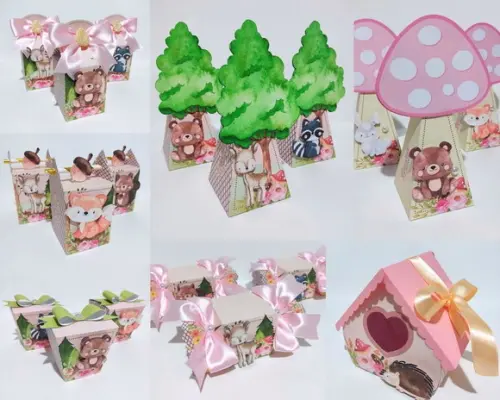 Kit 40 Peças - Bosque Encantado