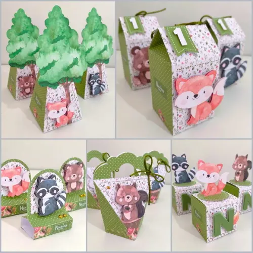 Kit 40 Peças - Bosque Menino + Brinde