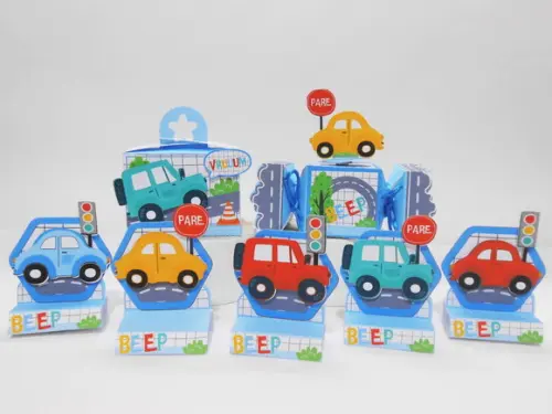 Kit 40 Peças - Carrinhos