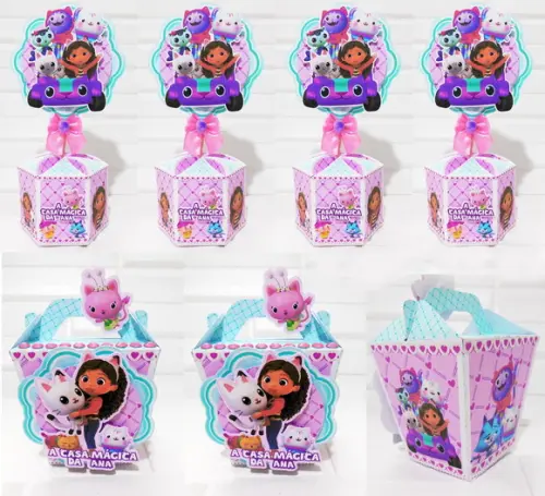Kit 40 Peças - Casa Mágica de Gabby