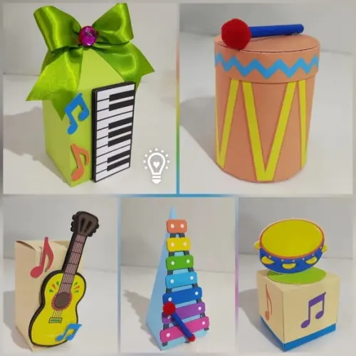 Kit 40 Peças - Instrumentos Musicais