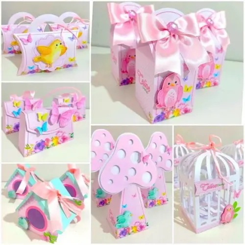 Kit 40 Peças - Jardim Encantado