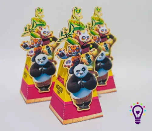 Kit 40 Peças - Kung Fu Panda