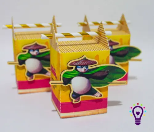 Kit 40 Peças - Kung Fu Panda