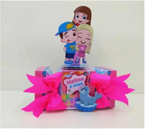 Kit 40 Peças - Lucas Neto Menina