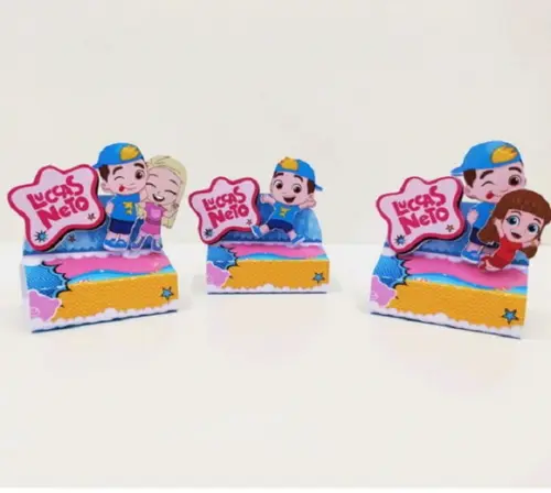 Kit 40 Peças - Lucas Neto Menina