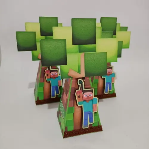 Kit 40 Peças - Minecraft